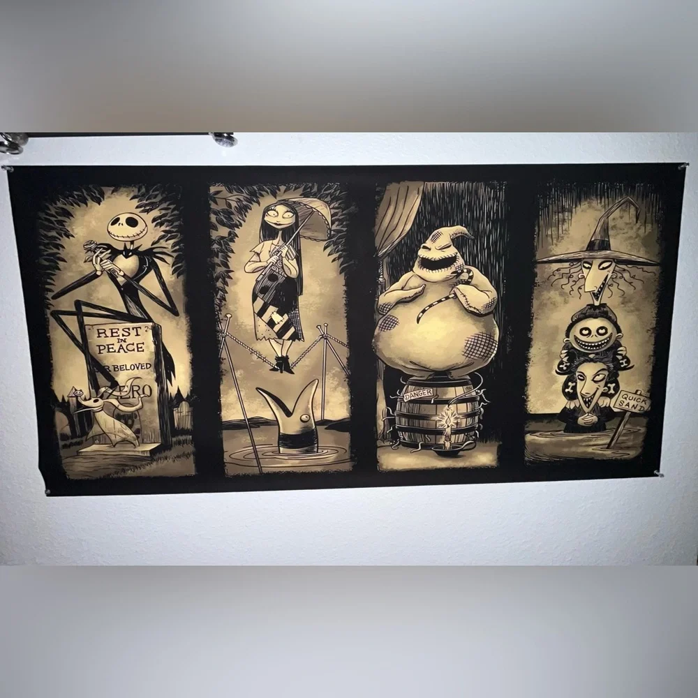 Nightmare Before Christmas Art Print